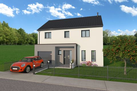 Villa i Lapugnoy, Pas-de-Calais, Lapugnoy - € 203.500 | Ref: Maison_R_1_de_104m___ - foto 1