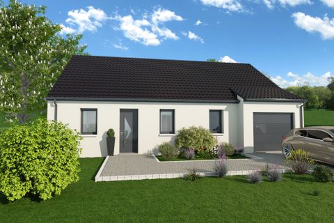 Villa i Drocourt, Pas-de-Calais, Drocourt - € 196.000 | Ref: Maison_plain-pied_avec_garage__ - foto 2