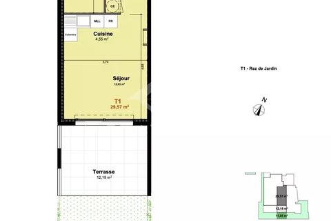 Lejlighed i Cannes, Alpes-Maritimes, Cannes - € 212.000 | Ref: os601 - foto 3
