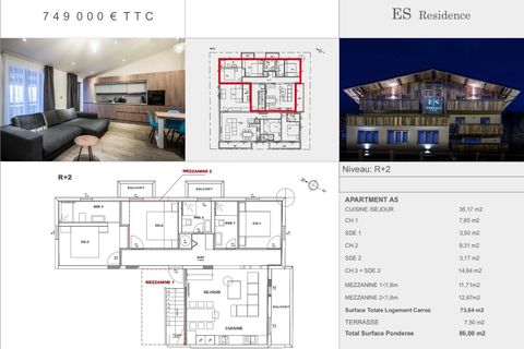Lejlighed i Morzine, Haute-Savoie, Morzine - € 749.000 | Ref: 3537.A5 - foto 14
