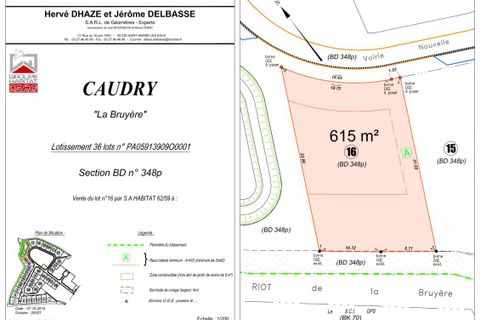 Helårsgrund i Caudry, Nord, Caudry - € 43.600 | Ref: PL16_CAUDRY - foto 1