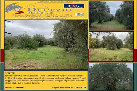 Helårsgrund i Noto, Siracusa, Noto - € 35.000 | Ref: 72T - foto 1