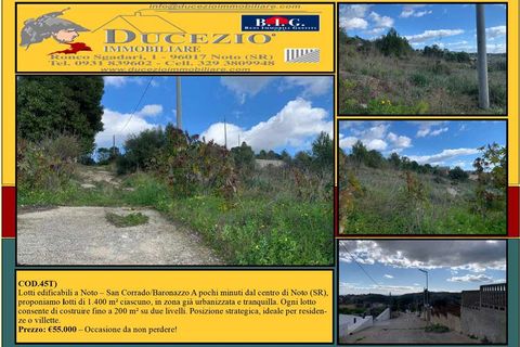 Helårsgrund i Noto, Siracusa, Noto - € 55.000 | Ref: 45T - foto 1