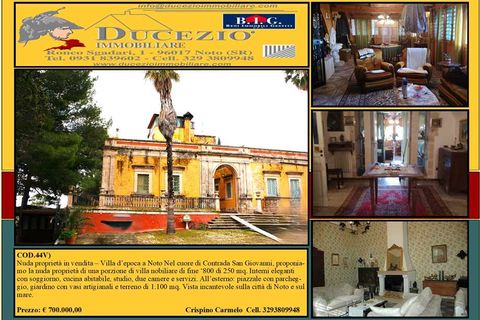 Villa i Noto, Siracusa, Noto - € 700.000 | Ref: 44V - foto 1