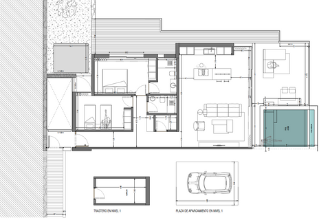 Penthouse i Adeje, Tenerife, Adeje - € 1.215.000 | Ref: LUX0106 - foto 35
