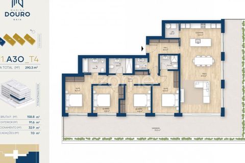 Leilighet i Canidelo, Porto, Canidelo - € 830 000 | Ref: ZMPT559521 - foto 3