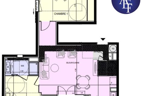 Lejlighed i Nice, Alpes-Maritimes, Nice - € 398.000 | Ref: 9OTR LRDCAEI - A21 - foto 2