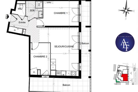 Lejlighed i Nice, Alpes-Maritimes, Nice - € 296.000 | Ref: 9OTR VINNR - A103 - foto 2