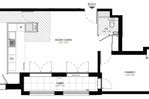 Leilighet i Garches, Hauts-de-Seine, Garches - € 568 700 | Ref: B301 - foto 3