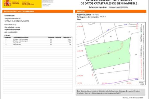 Tomt i Elche, Alicante, Elche - € 115 000 | Ref: JD188 - foto 8