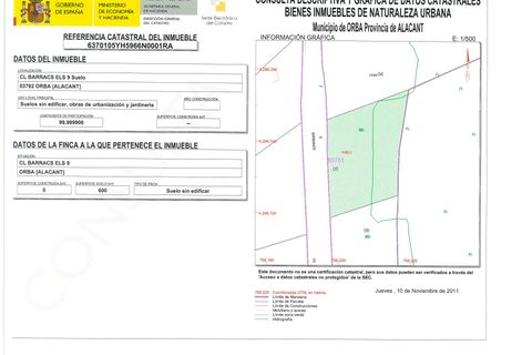 Helårsgrund i Orba, Alicante, Orba - € 60.000 | Ref: 026050_E - foto 1