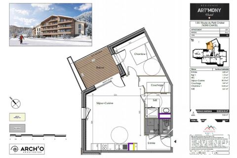 Leilighet i Châtel, Haute-Savoie, Châtel - € 398 500 | Ref: VA2882-ALPESVENTE - foto 2