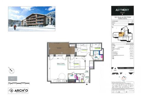 Leilighet i Châtel, Haute-Savoie, Châtel - € 510 000 | Ref: VA2881-ALPESVENTE - foto 2