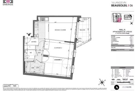 Lejlighed i Beausoleil, Alpes-Maritimes, Beausoleil - € 810.000 | Ref: 85096989 - foto 1