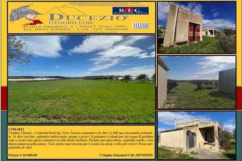 Helårsgrund i Noto, Siracusa, Noto - € 65.000 | Ref: 68T - foto 1