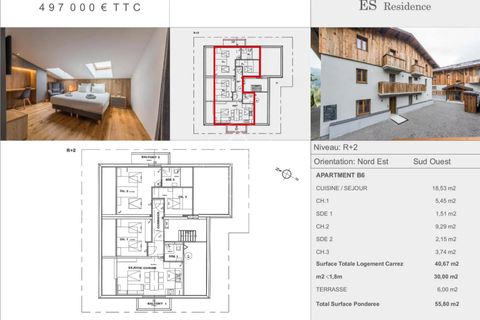 Lejlighed i Morzine, Haute-Savoie, Morzine - € 497.000 | Ref: 128-B6 - foto 14