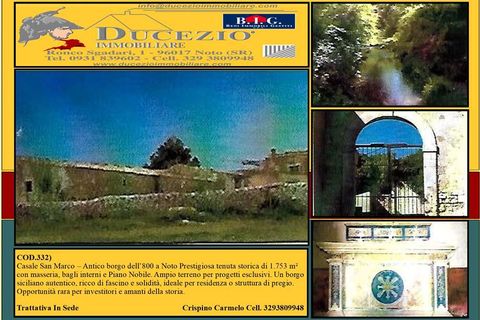 Landejendom i Noto, Siracusa, Noto - € 1.100.000 | Ref: 332 - foto 1