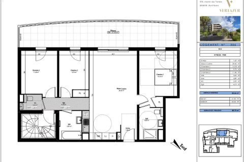 Lejlighed i Antibes, Alpes-Maritimes, Antibes - € 870.000 | Ref: 9OTR PROVAZ-306 - foto 2