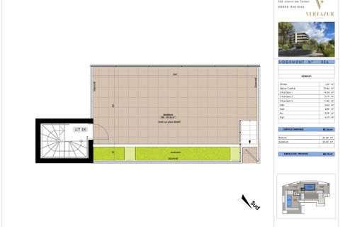 Lejlighed i Antibes, Alpes-Maritimes, Antibes - € 870.000 | Ref: 9OTR PROVAZ-306 - foto 3