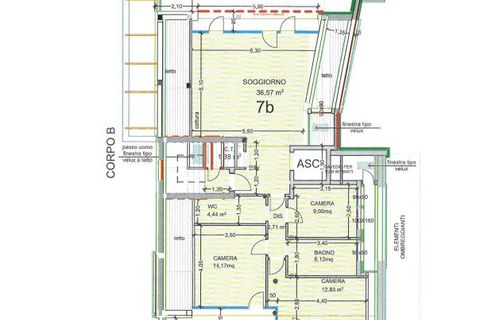 Penthouse i Treviso, Treviso, Treviso - € 560.000 | Ref: PA211 - foto 23