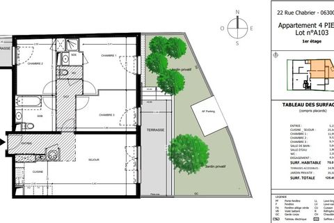Lejlighed i Nice, Alpes-Maritimes, Nice - € 469.000 | Ref: 9OTR MARNISSART -A103 - foto 4