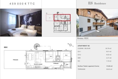 Lejlighed i Morzine, Haute-Savoie, Morzine - € 459.000 | Ref: 3537-B2 - foto 14
