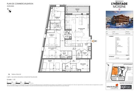 Lejlighed i Morzine, Haute-Savoie, Morzine - € 1.228.000 | Ref: Héritage - A001 - foto 1