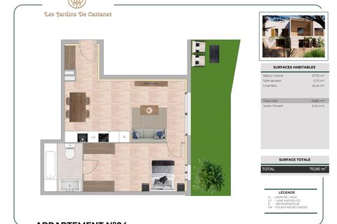 Lejlighed i Nimes, Gard, Nimes - € 232.000 | Ref: 541 - foto 1