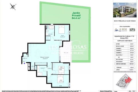 Lejlighed i Frejus, Var, Frejus - € 467.000 | Ref: 7160-T4RDJ - foto 3