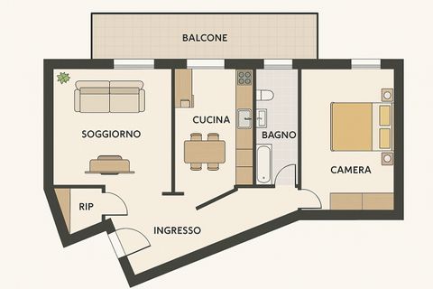Lejlighed i Rapallo, Genoa, Rapallo - € 195.000 | Ref: B106 - foto 10