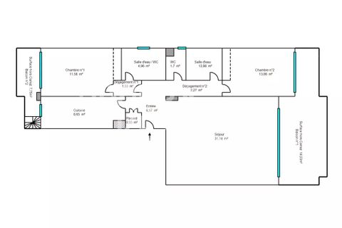 Lejlighed i Cannes, Alpes-Maritimes, Cannes - € 795.000 | Ref: 85763898 - foto 26