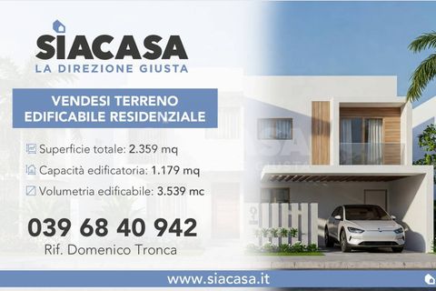 Helårsgrund i Cornate d'Adda, Monza and Brianza, Cornate d'Adda - € 298.000 | Ref: TERRENO-CORNATEDADDA - foto 1