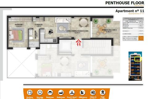 Penthouse in Torrevieja, Alicante, Torrevieja - € 275.000 | Ref: NB-21243 - Foto 24