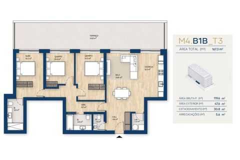 Appartement in Canidelo, Porto, Canidelo - € 575.000 | Ref: IP-1235B - foto 44