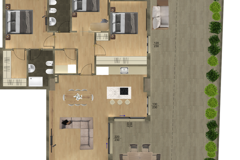 Leilighet i Lecce, Lecce, Lecce - € 546 000 | Ref: 546BALMGARDEN-1B - foto 18