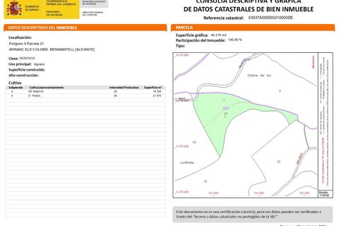 Terra a Benimantell, Alicante, Benimantell - € 540.000 | Ref: EXP09856/8930 - foto 29