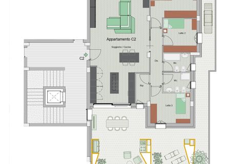 Lejlighed i Lecce, Lecce, Lecce - € 435.000 | Ref: 435CONIGARDEN-C2 - foto 32