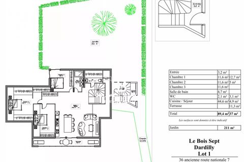 Lejlighed i Dardilly, Rhone, Dardilly - € 399.000 | Ref: 69190 - foto 3