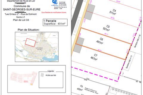 Helårsgrund i Saint-Georges-sur-Eure, Eure-et-Loir, Saint-Georges-sur-Eure - € 70.000 | Ref: 407431-1RJA - foto 2
