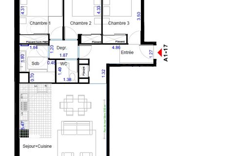 Apartament a Colombes, Hauts-de-Seine, Colombes - € 2.023/mes | Ref: COLOMBESA117_PPZ - foto 8