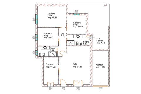 Byhus i Caltignaga, Novara, Caltignaga - € 273.000 | Ref: 9723 - foto 2