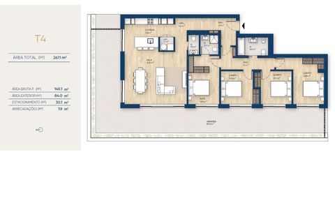 Leilighet i Canidelo, Porto, Canidelo - € 830 000 | Ref: AL042421-LD (2) - foto 16