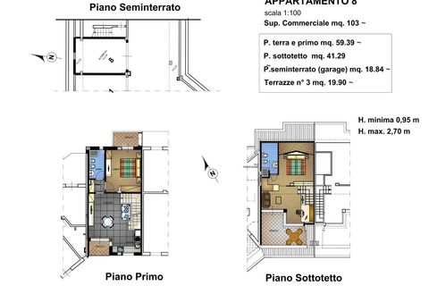 Lejlighed i Montespertoli, Florence, Montespertoli - € 96.000 | Ref: 779 - foto 1