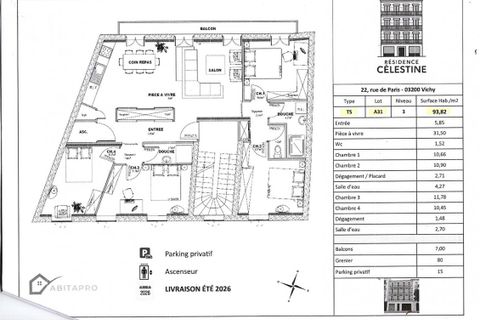Lejlighed i Vichy, Allier, Vichy - € 380.000 | Ref: 419524LDG - foto 5
