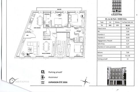 Lejlighed i Vichy, Allier, Vichy - € 380.000 | Ref: 419524LDG - foto 6