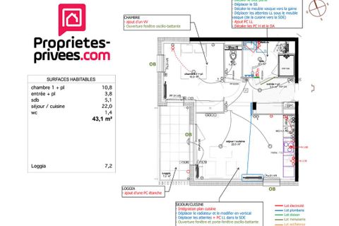 Lejlighed i Quiberon, Morbihan, Quiberon - € 299.000 | Ref: 410496JPG - foto 3