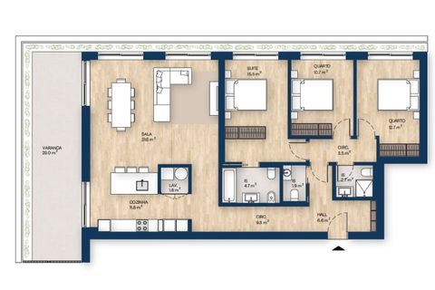 Lejlighed i Canidelo, Porto, Canidelo - € 665.000 | Ref: vng_P250904 - foto 15