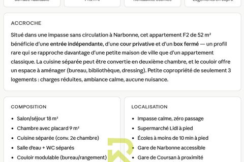 Leilighet i Narbonne, Aude, Narbonne - € 95 000 | Ref: 7_NTVAP1090007134 - foto 10
