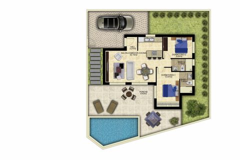 Villa i Benijofar, Alicante, Benijofar - € 424.000 | Ref: C078-D03-V22 - foto 3
