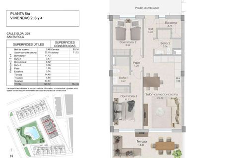 Leilighet i El Tamarit, Alicante, El Tamarit - € 420 000 | Ref: 1398-115-10-115 - foto 7